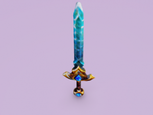 Exvalibur Sword 3D Model