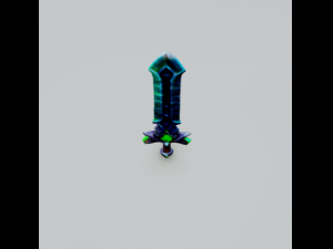 Long sword of Azeroth 3D Модель