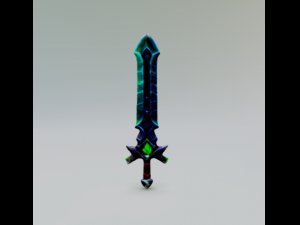 Long sword of Azeroth 3D Модель