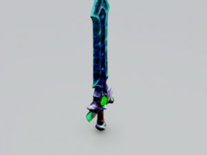 Long sword of Azeroth 3D Модель