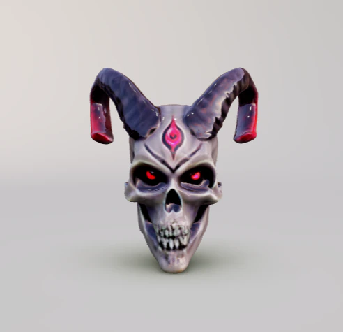 서큐버스 해골 3D 모델 .c4d .max .obj .3ds .fbx .stl .blend 