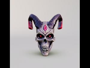 Succubus skull 3D Модель