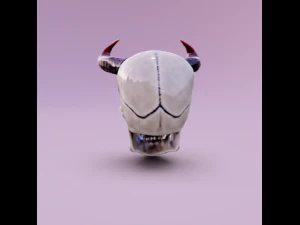 Succubus skull 2 3D Model