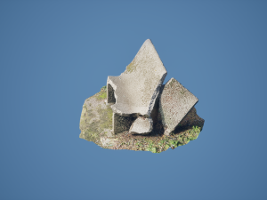 Bench 3D Scan - Low-poly 3Dモデル
