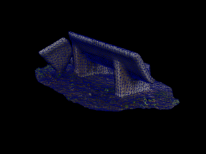 Bench 3D Scan - Low-poly 3Dモデル