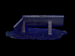 Bench 3D Scan - Low-poly 3Dモデル