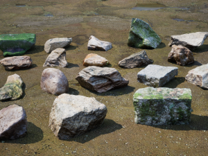 Rocks Pack Photoscanned Low Poly Modèle 3D