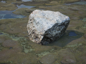 Rocks Pack Photoscanned Low Poly Modèle 3D
