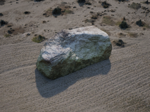Rocks Pack Photoscanned Low Poly Low-poly Model 3D