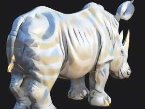 Rhinoceros 3D Модель