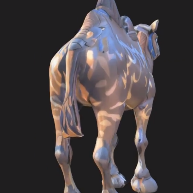 Camel Model 3D 3D मॉडल .c4d .max .obj .3ds .fbx .stl .blend 