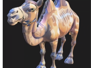 Camel Model 3D 3D मॉडल