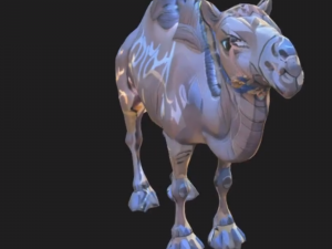 Camel Model 3D 3D मॉडल