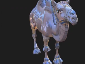 Modello di cammello 3D Modello 3D