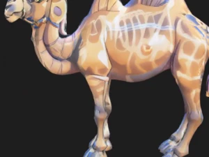 Modello di cammello 3D Modello 3D