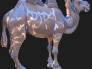 Modello di cammello 3D Modello 3D
