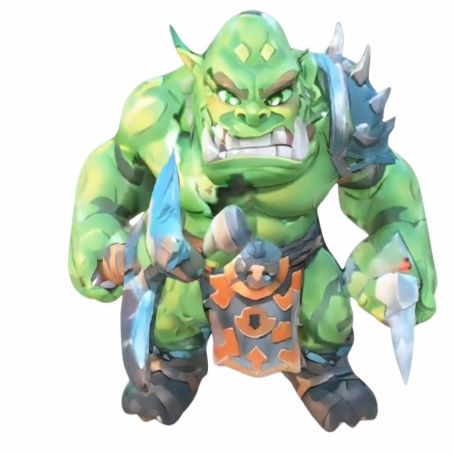 ORC CHARACTER WORLD OF WARCRAFT 3D Модель .c4d .max .obj .3ds .fbx .stl .blend 