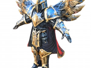 Corrupted Temple Crusader Knight - Realistic 3D Game Model 3D Model