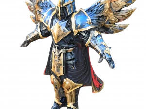 Corrupted Temple Crusader Knight - Realistic 3D Game Model 3D Model