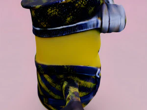 Minion Military Uniform 3D Model
