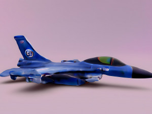 F-16 Fighting Falcon 3D Model