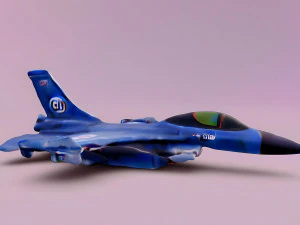 F-16 Fighting Falcon 3D Model