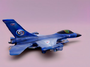 F-16 Fighting Falcon 3D Model