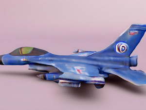 F-16 Fighting Falcon 3D Model