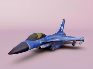 F-16 Fighting Falcon 3D Model