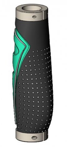 Manopla Modelo 3D .c4d .max .obj .3ds .fbx .stl .blend 