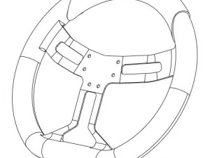 Volante 3D Model