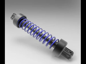 Suspensi&oacute;n de Karting Modelo 3D