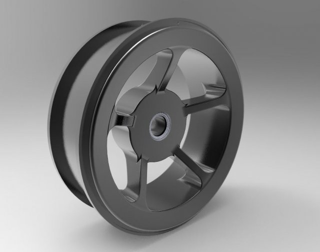 Llanta de coche 3D 模型 .c4d .max .obj .3ds .fbx .stl .blend