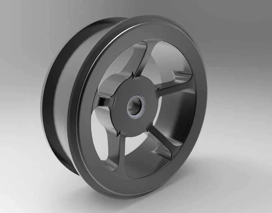 Llanta de coche 3D Model .c4d .max .obj .3ds .fbx .stl .blend 