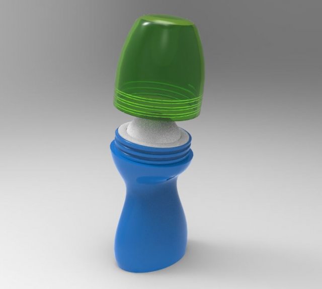 Envase Desodorante 3D 模型 .c4d .max .obj .3ds .fbx .stl .blend
