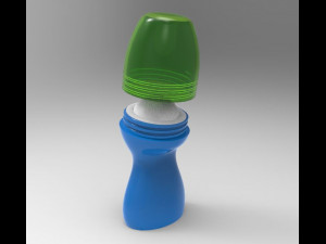 Envase Desodorante Modelo 3D