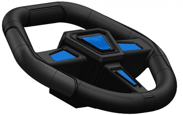 Volante 3D 模型 .c4d .max .obj .3ds .fbx .stl .blend 