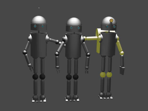 Robot 3D Model