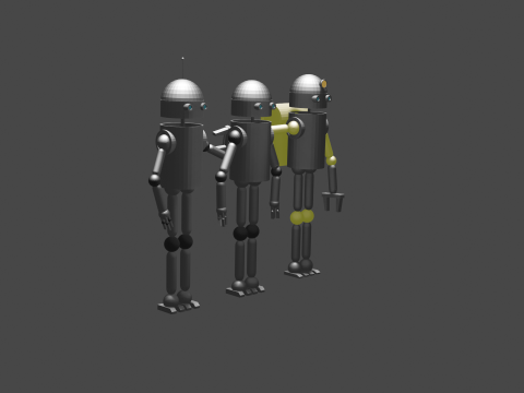 Robot Modèle 3D