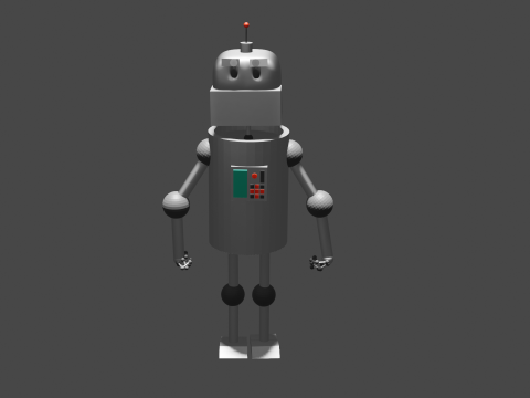 Robot M-1 3D 模型