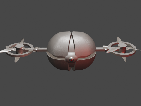 Drone T-12 3Dモデル