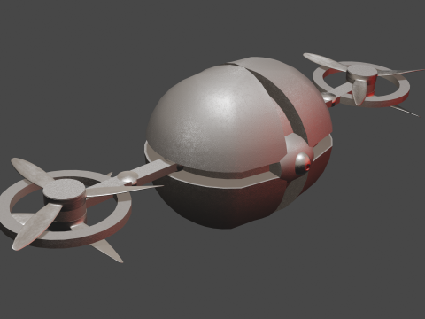 Drone T-12 3D Модель