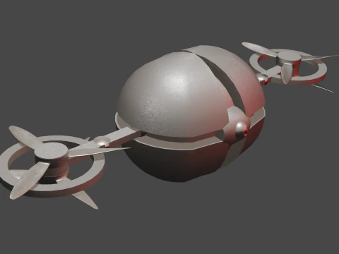 Drone T-12 3D Model