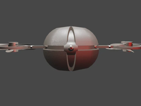 Drone T-12 3D Model