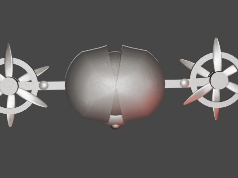 Drone T-12 3D Модель