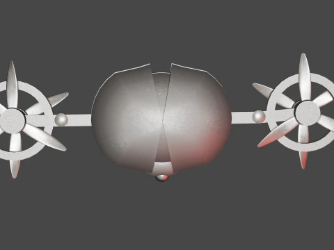 Drone T-12 3D Model
