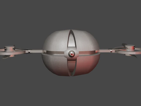 Drone T-12 3D Model