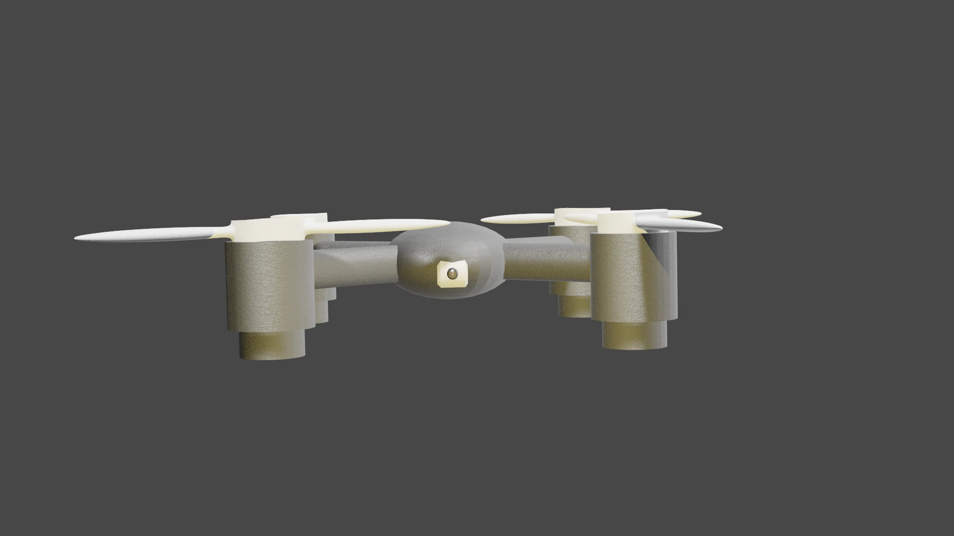 Dron T-20 3D Model .c4d .max .obj .3ds .fbx .stl .blend 