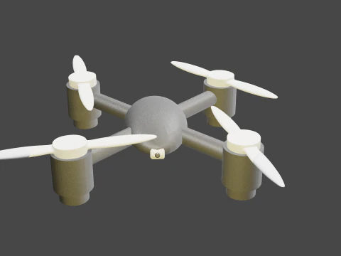 Dron T-20 3D Model