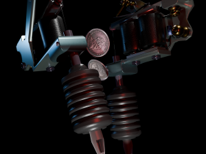 Tattoo MACHINE 3D Модель
